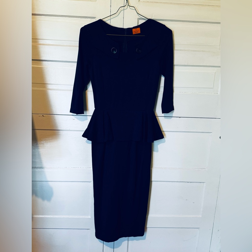 Vintage MaryCrafts Peplum Dress Sz. 6